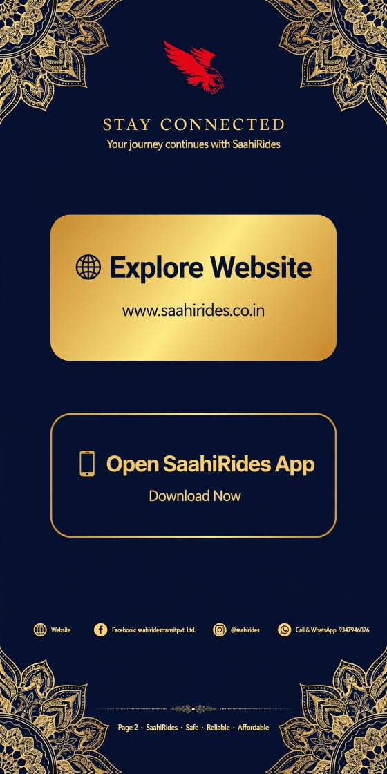 SaahiRides Transit Pvt Ltd Contact Hyderabad Facebook Instagram